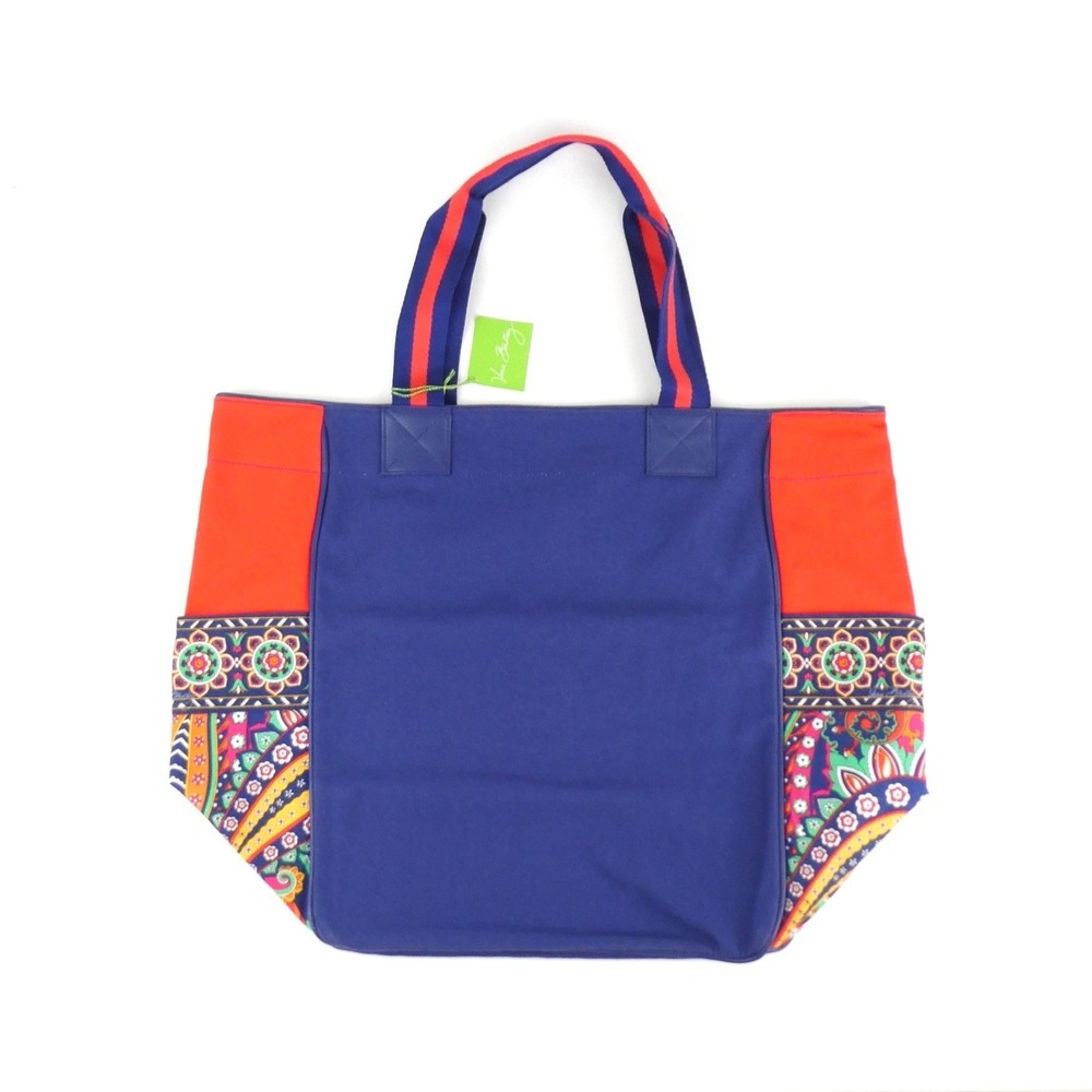Vera Bradley Venetian Paisley Large Colorblock Tote